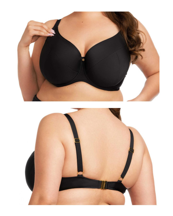 Plus Size Μαγιό Μπικίνι – Μαύρο για Καμπύλες & Κομψή Στήριξη